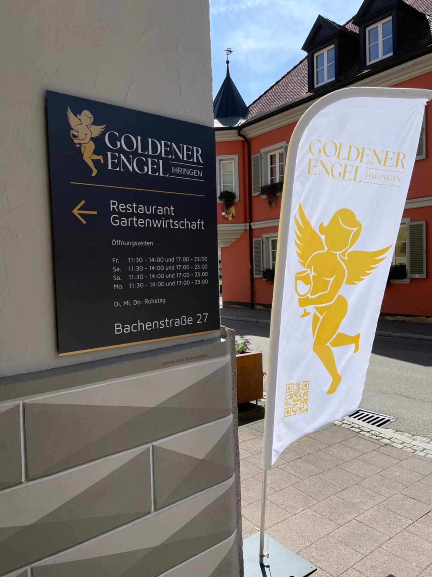 Hotel Goldener Engel Ihringen Exterior foto